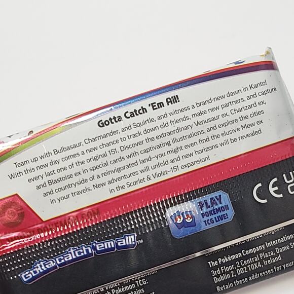 4 Pokemon Scarlet & Violet 151 Booster Packs Trading Cards Card New In Package - Picture 7 of 7